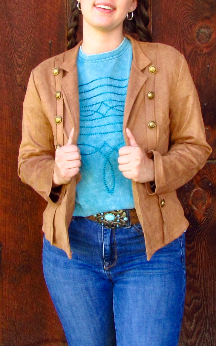 Rodeo Velvet Slim-fit Jacket
