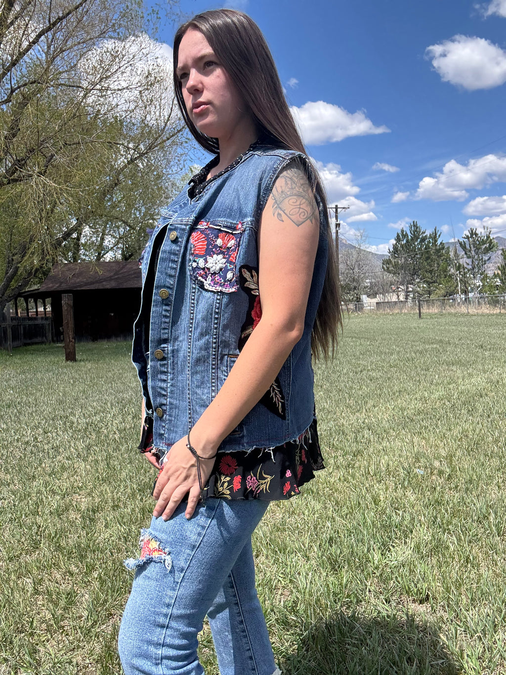 Wild Denim Vest