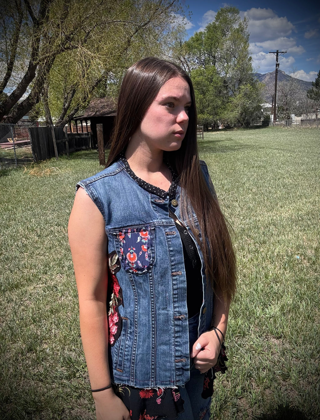 Wild Denim Vest